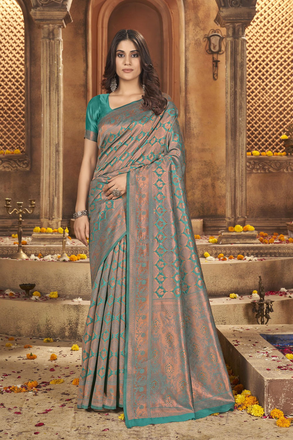 Zili Hit 15 Banarasi Silk Sarees Catalog